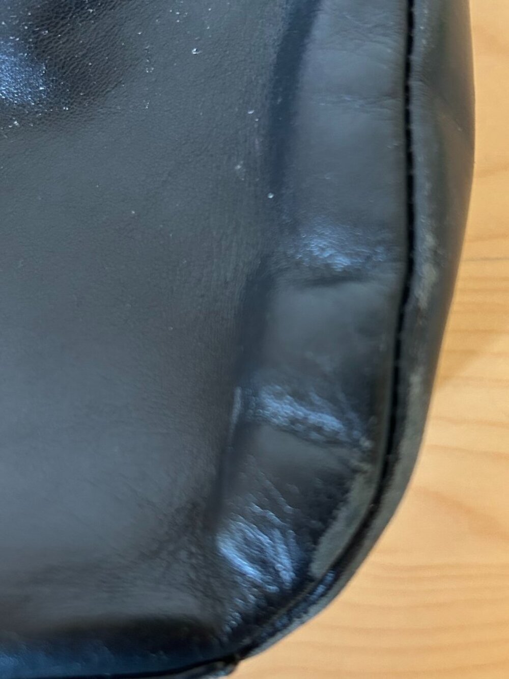 Lauren | Ralph Lauren Leather Crossbody Purse Black - Picture 16 of 16